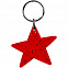 Брелок Star, красный с логотипом  заказать по выгодной цене в кибермаркете AvroraStore