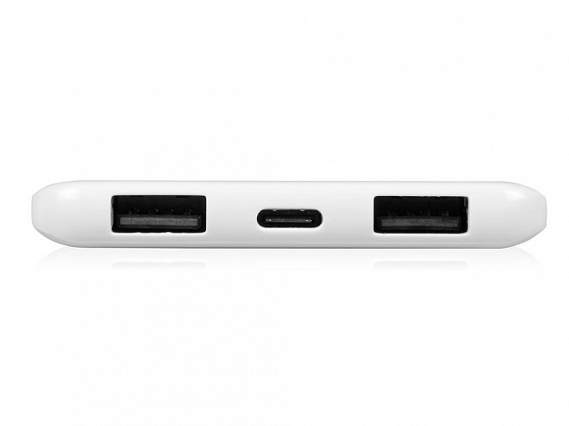 Портативное зарядное устройство «Blank» с USB Type-C, 5000 mAh с логотипом  заказать по выгодной цене в кибермаркете AvroraStore
