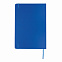 Блокнот с закладкой-фонариком, синий с логотипом  заказать по выгодной цене в кибермаркете AvroraStore
