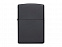 Зажигалка ZIPPO Classic с покрытием Black Matte с логотипом  заказать по выгодной цене в кибермаркете AvroraStore