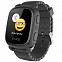 Умные часы для детей Elari KidPhone 2, черные с логотипом  заказать по выгодной цене в кибермаркете AvroraStore