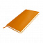 Бизнес-блокнот SMARTI, A5, оранжевый, мягкая обложка, в клетку с логотипом  заказать по выгодной цене в кибермаркете AvroraStore