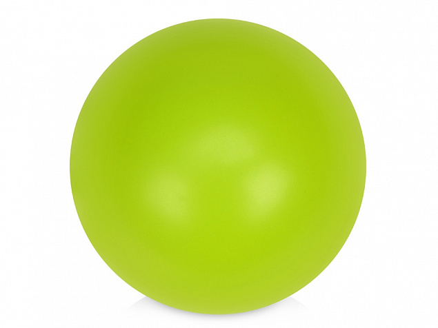 Мячик-антистресс Малевич, зеленое яблоко с логотипом  заказать по выгодной цене в кибермаркете AvroraStore