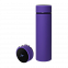 Термос Reactor софт-тач с датчиком температуры (фиолетовый) с логотипом  заказать по выгодной цене в кибермаркете AvroraStore