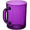 Кружка Enjoy, фиолетовая с логотипом  заказать по выгодной цене в кибермаркете AvroraStore