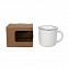 Коробка для кружек 23504, 26701, размер 12,3х10,0х9,2 см, микрогофрокартон, коричневый с логотипом  заказать по выгодной цене в кибермаркете AvroraStore