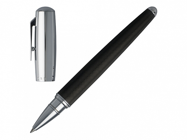 Ручка роллер Pure с логотипом  заказать по выгодной цене в кибермаркете AvroraStore