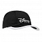 Бейсболка Disney, черная с белым с логотипом  заказать по выгодной цене в кибермаркете AvroraStore