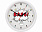 Часы настенные разборные Idea с логотипом  заказать по выгодной цене в кибермаркете AvroraStore