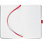 Ежедневник Loop, недатированный, красный с логотипом  заказать по выгодной цене в кибермаркете AvroraStore