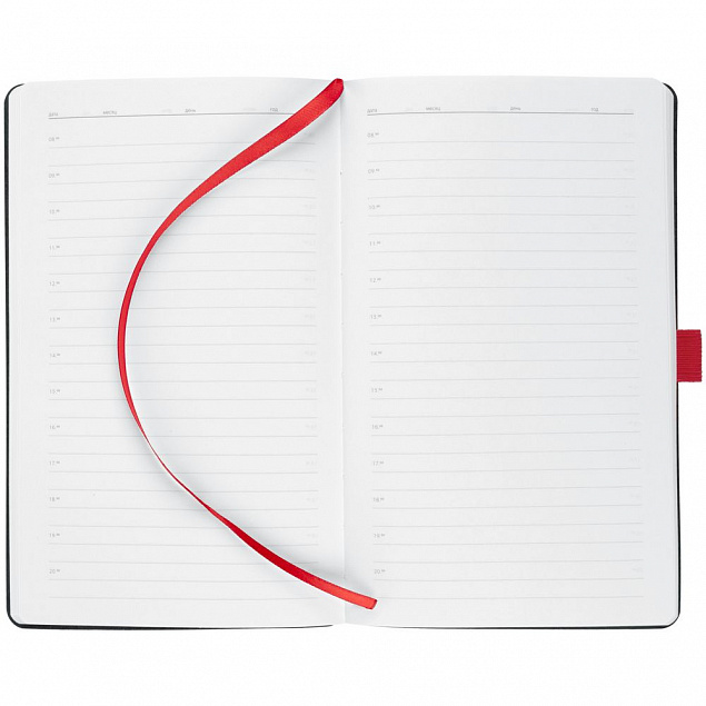 Ежедневник Loop, недатированный, красный с логотипом  заказать по выгодной цене в кибермаркете AvroraStore