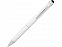 Ручка-стилус шариковая Charleston, серебристый, синие чернила с логотипом  заказать по выгодной цене в кибермаркете AvroraStore