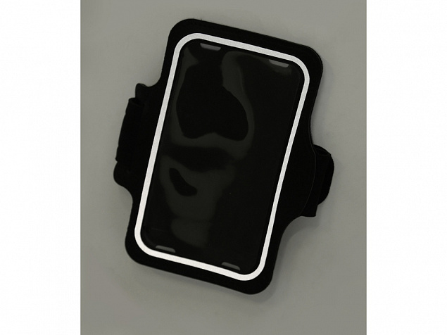 Спортивный чехол на руку для телефона «Athlete» с логотипом  заказать по выгодной цене в кибермаркете AvroraStore