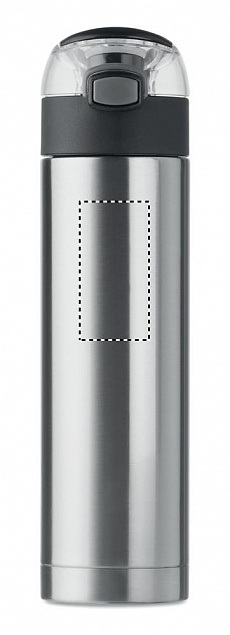 Бутылка на 400 мл с замочком с логотипом  заказать по выгодной цене в кибермаркете AvroraStore