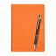 Подарочный набор Sky/Alpha, оранжевый (ежедневник недат А5, ручка) с логотипом  заказать по выгодной цене в кибермаркете AvroraStore