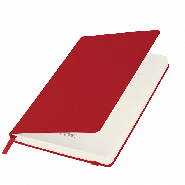 Ежедневник недатированный Alpha BtoBook, красный с логотипом  заказать по выгодной цене в кибермаркете AvroraStore