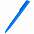 Ручка пластиковая Lavy софт-тач, светло-синяя с логотипом  заказать по выгодной цене в кибермаркете AvroraStore