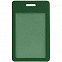 Чехол для пропуска Devon, темно-зеленый с логотипом  заказать по выгодной цене в кибермаркете AvroraStore
