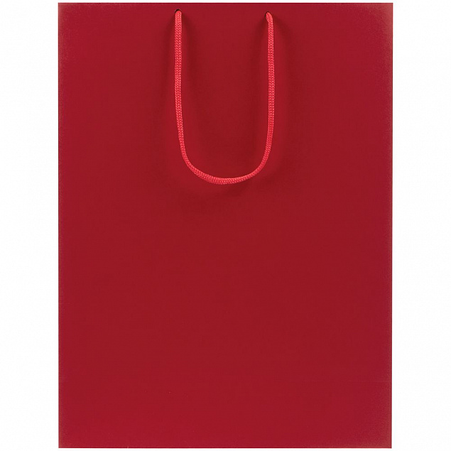 Пакет бумажный Porta XL, красный с логотипом  заказать по выгодной цене в кибермаркете AvroraStore