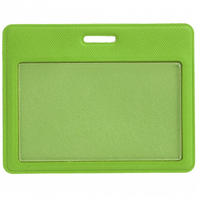 Чехол для карточки Devon, зеленый с логотипом  заказать по выгодной цене в кибермаркете AvroraStore