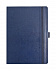 Ежедневник Lyric Classic, недатированный, синий с логотипом  заказать по выгодной цене в кибермаркете AvroraStore