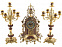 Композиция «Герцог Альба»: интерьерные часы с подсвечниками с логотипом  заказать по выгодной цене в кибермаркете AvroraStore