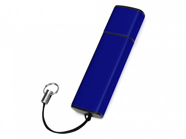USB-флешка на 16 Гб «Borgir» с колпачком с логотипом  заказать по выгодной цене в кибермаркете AvroraStore