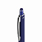 Шариковая ручка Quattro, синяя с логотипом  заказать по выгодной цене в кибермаркете AvroraStore