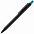 Ручка шариковая Chromatic, черная с серебристым с логотипом  заказать по выгодной цене в кибермаркете AvroraStore