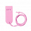 Свисток, розовый с логотипом  заказать по выгодной цене в кибермаркете AvroraStore