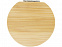 Карманное зеркало в бамбуковой раме Afrodit, natural с логотипом  заказать по выгодной цене в кибермаркете AvroraStore