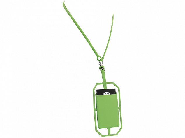 Картхолдер RFID со шнурком с логотипом  заказать по выгодной цене в кибермаркете AvroraStore