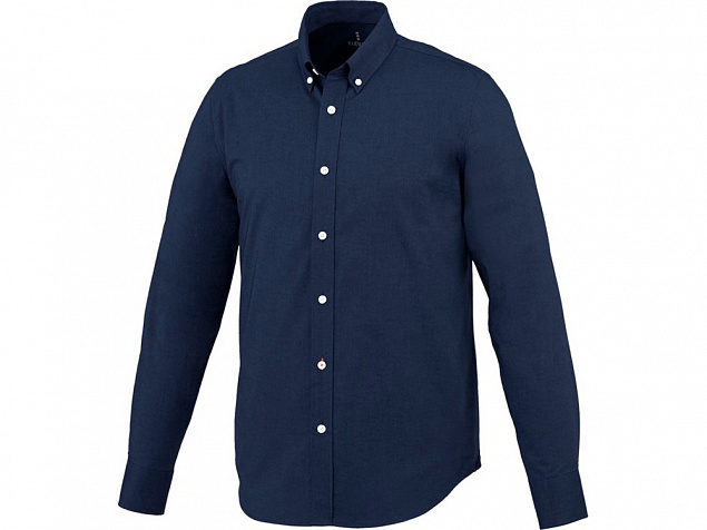 Рубашка с длинными рукавами Vaillant, темно-синий с логотипом  заказать по выгодной цене в кибермаркете AvroraStore