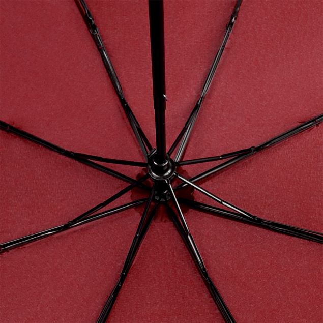 Зонт складной Hit Mini ver.2, бордовый с логотипом  заказать по выгодной цене в кибермаркете AvroraStore