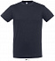 Фуфайка (футболка) REGENT мужская,Темно-синий 3XL с логотипом  заказать по выгодной цене в кибермаркете AvroraStore