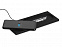 Беспроводное настольное зарядное устройство Glide с подсветкой, soft-touch с логотипом  заказать по выгодной цене в кибермаркете AvroraStore