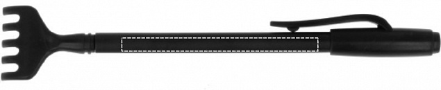 Чесалка для спины телескопическ с логотипом  заказать по выгодной цене в кибермаркете AvroraStore
