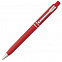 Ручка шариковая Raja Chrome, красная с логотипом  заказать по выгодной цене в кибермаркете AvroraStore