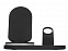 Складная зарядная станция с беспроводной зарядкой «Flashport», 15 Вт с логотипом  заказать по выгодной цене в кибермаркете AvroraStore