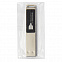 USB flash-карта LED с белой подсветкой (32Гб), серебристая, 6,6х1,2х0,45 см, металл с логотипом  заказать по выгодной цене в кибермаркете AvroraStore