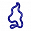 Антистресс «Змейка», синий с логотипом  заказать по выгодной цене в кибермаркете AvroraStore