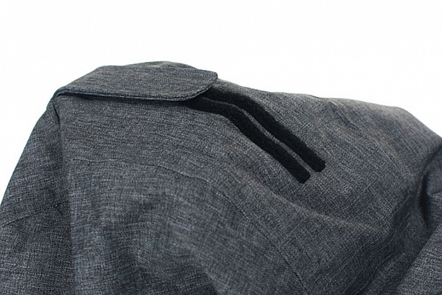 Куртка мужская JACKSON, серый меланж с логотипом  заказать по выгодной цене в кибермаркете AvroraStore