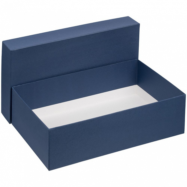 Коробка Storeville, большая, темно-синяя с логотипом  заказать по выгодной цене в кибермаркете AvroraStore