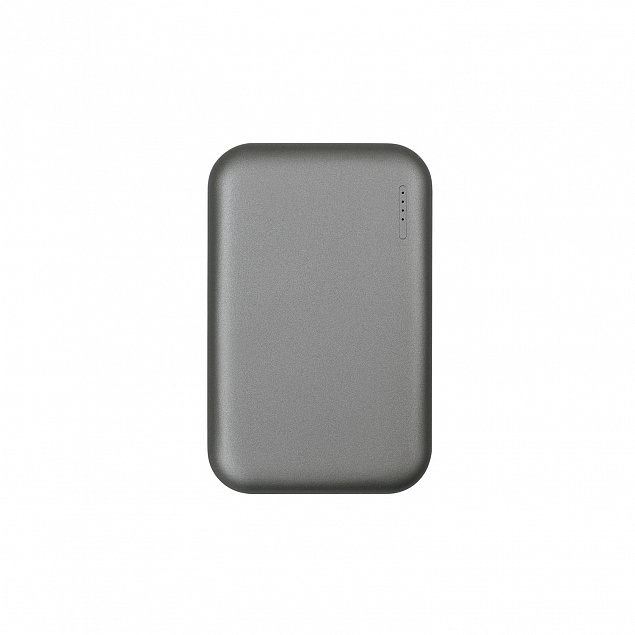 Внешний аккумулятор, Velutto, 5000 mAh, серый с логотипом  заказать по выгодной цене в кибермаркете AvroraStore