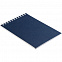 Блокнот Dali Mini в клетку, синий с логотипом  заказать по выгодной цене в кибермаркете AvroraStore