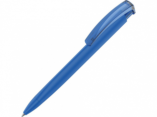Ручка пластиковая шариковая трехгранная «TRINITY K transparent GUM» soft-touch с логотипом  заказать по выгодной цене в кибермаркете AvroraStore