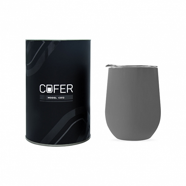 Набор Cofer Tube софт-тач CO12s black, серый с логотипом  заказать по выгодной цене в кибермаркете AvroraStore