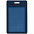 Чехол для пропуска Devon, голубой с логотипом  заказать по выгодной цене в кибермаркете AvroraStore