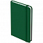 Блокнот Nota Bene, зеленый с логотипом  заказать по выгодной цене в кибермаркете AvroraStore