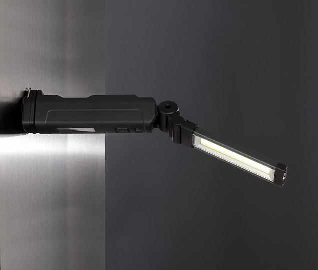 Большой фонарь Gear X из переработанного пластика RCS, COB и LED с логотипом  заказать по выгодной цене в кибермаркете AvroraStore